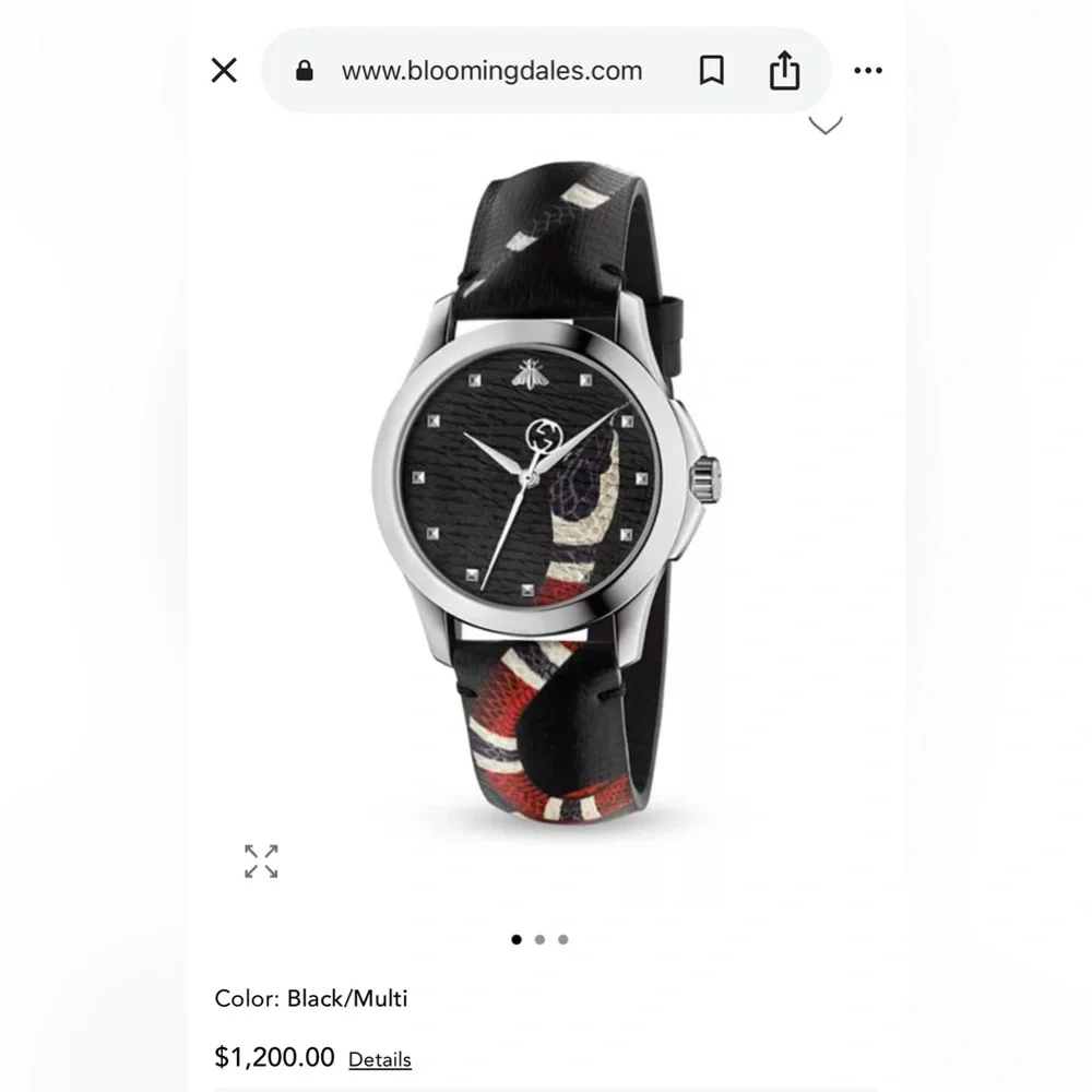 GUCCI Le Marché Des Merveilles Watch, 38mm P0091